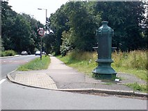 SP3277 : Drinking fountain on Earlsden Avenue South by Keith Williams
