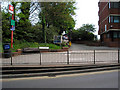 Up side walkway to Sidcup station