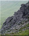 NN6118 : Outcrop on Stuc a Croin by Gwen and James Anderson
