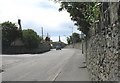 Turkey Shore Road with the Skinner Memorial at Mor Awelon