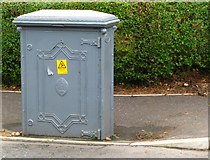 J4982 : Old electricity box, Bangor [3] by Rossographer