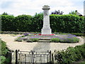 War memorial on the approach to Cranbrook