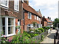 Row of cottages on the High Street, Cranbrook