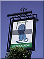 The Blue Lion - sign