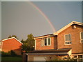 A Rainbow over Brookweed on a warm June evening  (2)