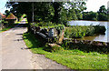 Sluice at Lurgashall millpond