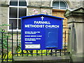 Farnhill Methodist Church, Sign