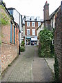 View along The Tanyard onto Stone Street