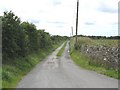 Deterioration in the quality of the road westwards of  Pen-llidiard cottage