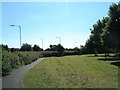 Pathway along the B5000 and Woodlands Roads  (1)