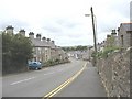 Descent down to the centre of the town of Llannerch-y-Medd