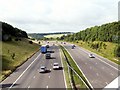 M1 South from Cliff Road Bridge