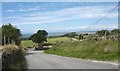 The Carmel to Groeslon road near Tyddyn Perthi