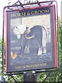 Sign for the Horse and Groom, Woodgreen