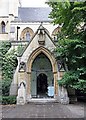 TQ2481 : All Saints & St Columb, Notting Hill, London W11 - Porch by John Salmon