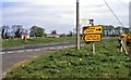 Road signs near Aldergrove