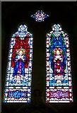 SU1329 : Stained glass window, St George's Church by Maigheach-gheal