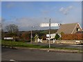 Signpost Hood Green