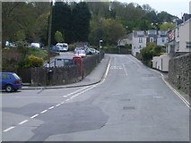 SX7339 : Looking up Gould Street, Salcombe by Nick Mutton 01329 000000