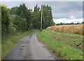 Wash Lane towards Mendlesham