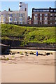 NZ3769 : Tynemouth Long Sands. Near the old tidal swimming pool by Charlie Bell
