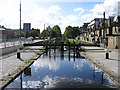 O1632 : Eustace Lock, Grand Canal, Dublin by John Gibson