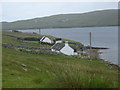 Cottages on the road to Sandsound