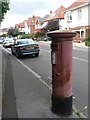 SZ1491 : Tuckton: postbox № BH6 189, Guildhill Road by Chris Downer