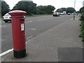 SZ1291 : Boscombe: postbox № BH5 260, Boscombe Overcliff Drive by Chris Downer