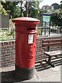 Boscombe: postbox № BH1 61, Christchurch Road