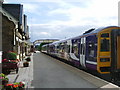 The train standing on platform one