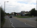 Bromyard top junction and shops