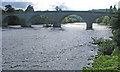 Looking upstream at the River Tay in Dunkeld