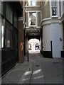 TQ3181 : Looking through archway in Pilgrim Street through to Ludgate Hill by Basher Eyre