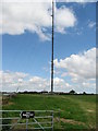 TV mast at West Hougham