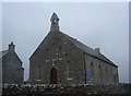 HU2449 : Methodist Church, Walls by Ruth Sharville