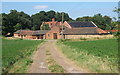 Track approaching Martlesham Hall