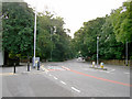 Wilmslow Road, Manchester - looking north