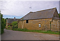 SY4895 : Barn, Mangerton Farm by Ian Capper