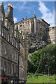 NT2573 : Edinburgh Castle from the Grassmarket by Bob Jones