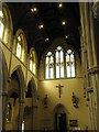 Stained glass windows within Portsmouth Roman Catholic Cathedral