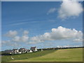 Houses at the eastern end of Bryngwran