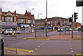 Pedestrian Crossing area at traffic Lights, Friern Barnet, London N11