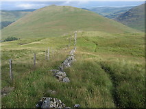 NS6404 : Cannock Hill towards Craigbraneoch Hill by Chris Wimbush