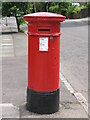 "Anonymous" (Victorian) postbox, Longton Avenue, SE26