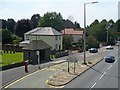 Bus stop at Castleton