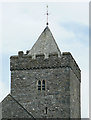 The Church of St David (tower), Llanddewi-Brefi, Ceredigion