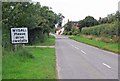 Widmerpool Road enters Wysall