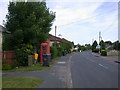 K6 phone box in Longstanton High Street