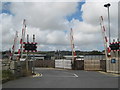 Level crossing at Long Rock